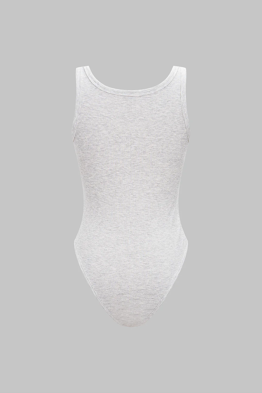 Basic U-Neck Sleeveless Bodysuit - Weenar