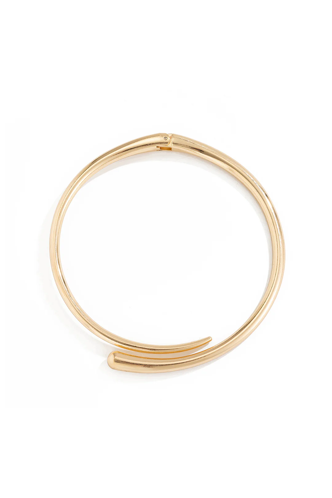 Metal Choker Open Necklace - Weenar