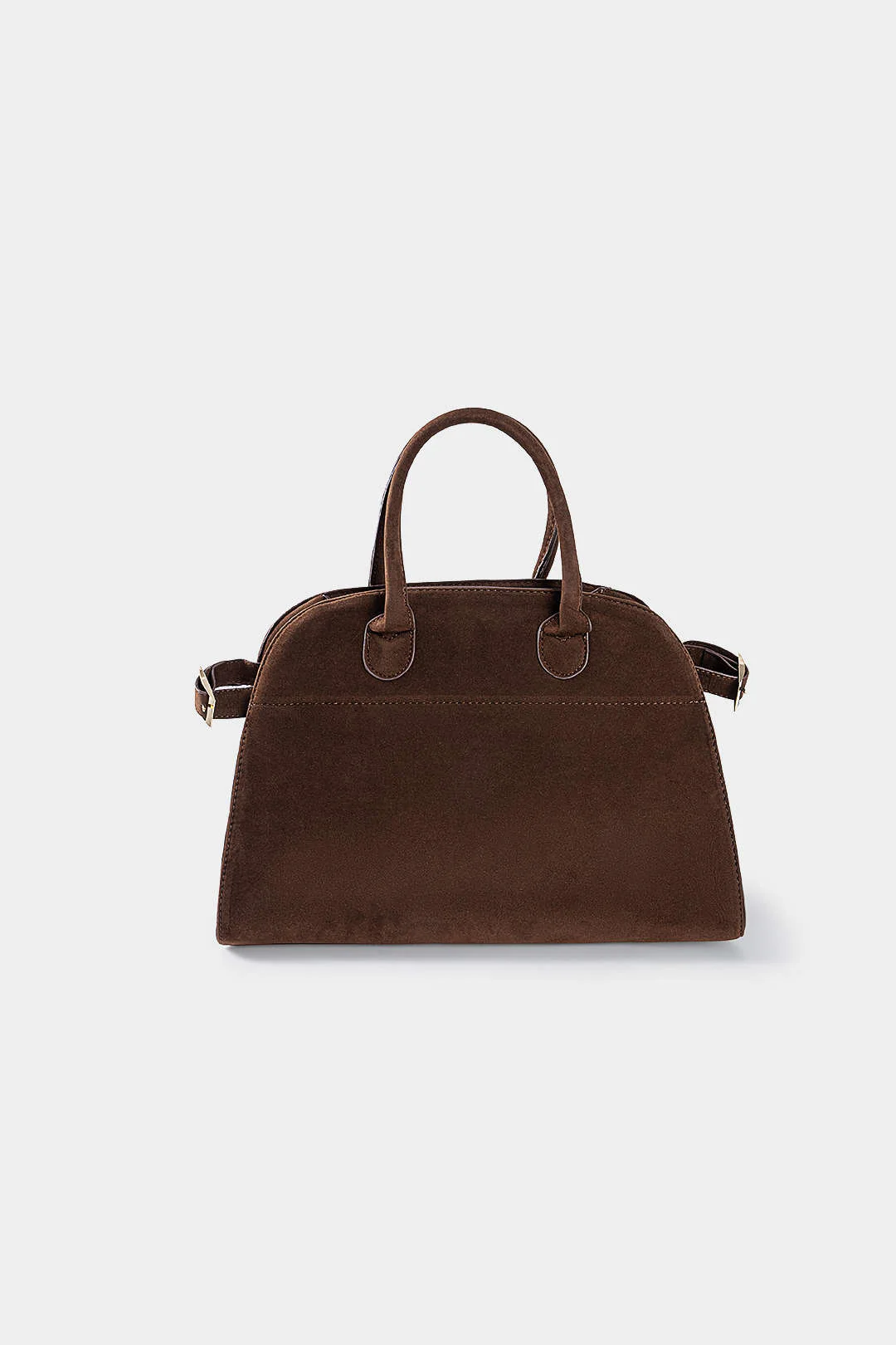 Faux Suede Tote Bag - Weenar