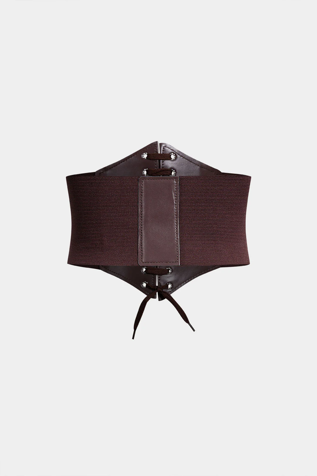 Leather Waist Wide Corset - Weenar