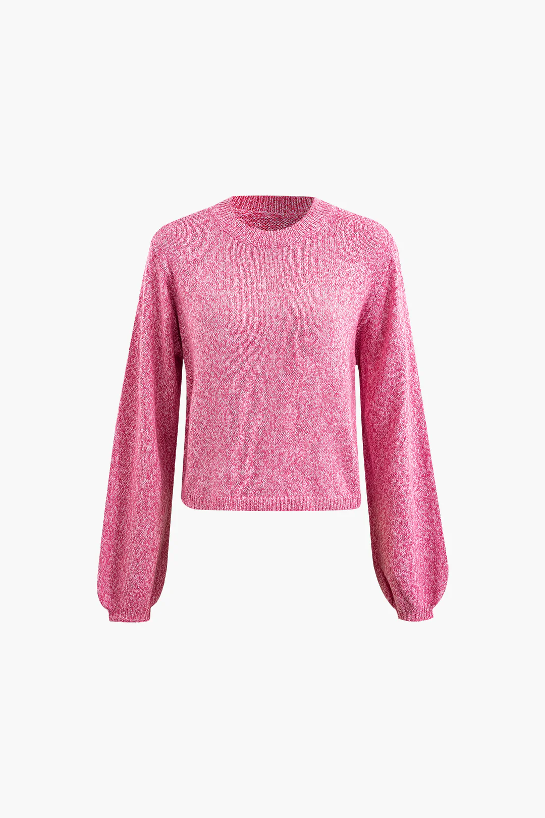Knit Tie-Up Backless Long-Sleeve Top - Weenar