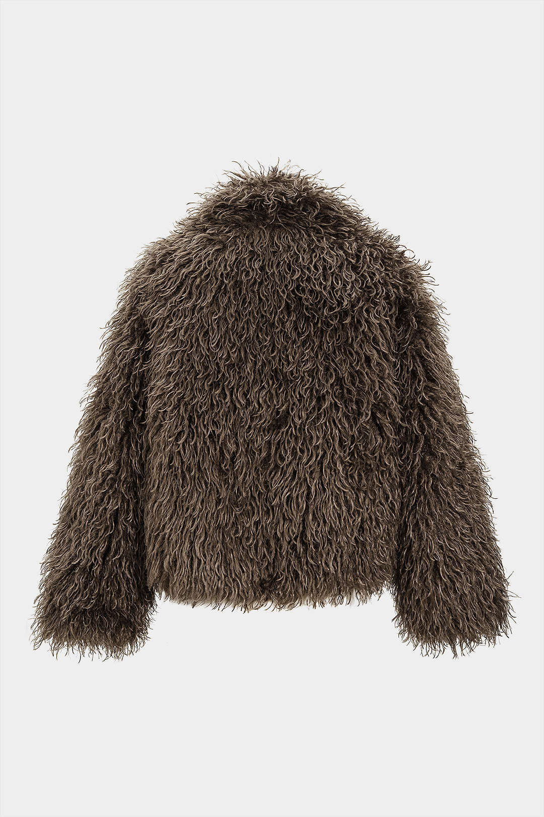 Faux Fur Cropped Coat - Weenar
