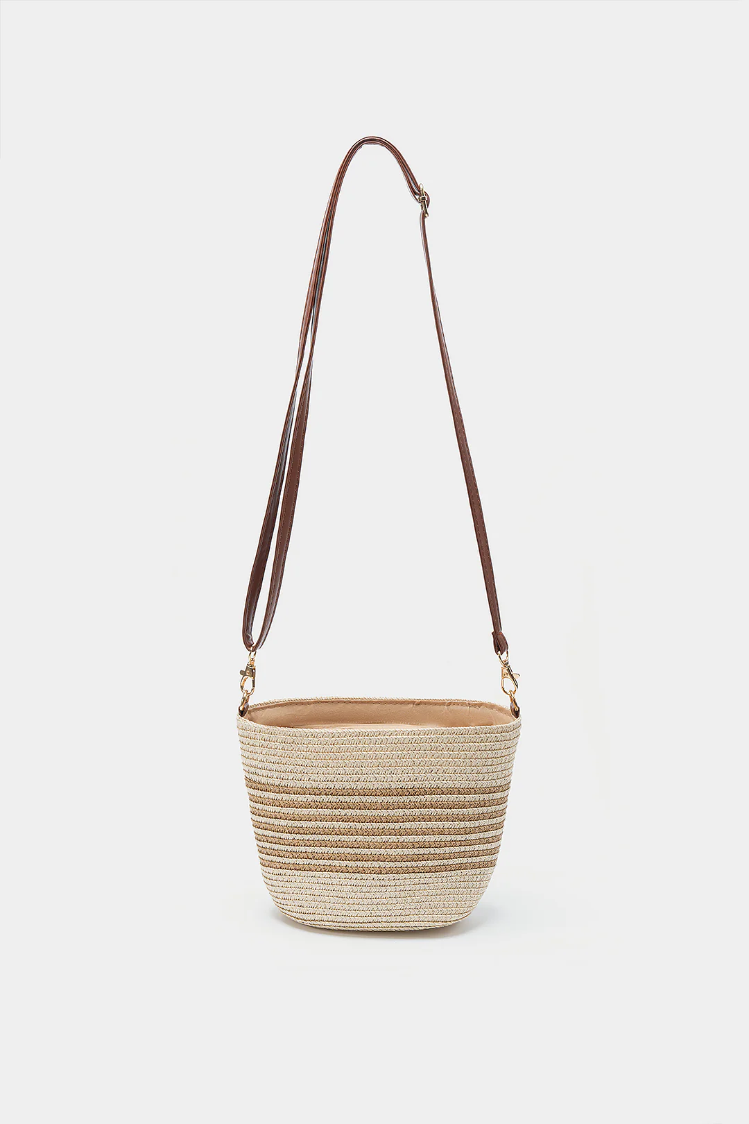 Straw Woven Cross-Body Bag - Weenar