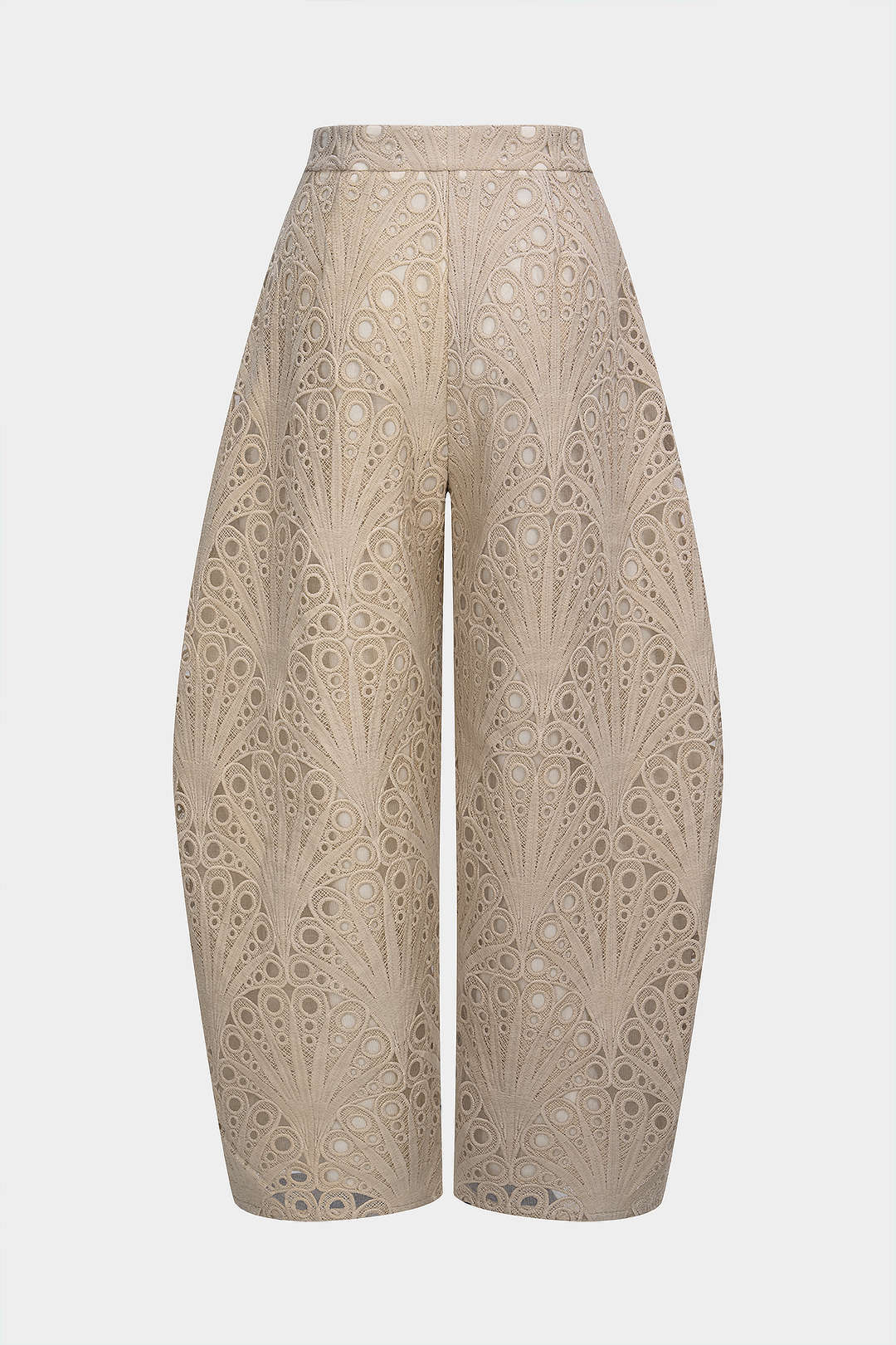 Zipper Hook And Eye Wide Leg Pants - Weenar
