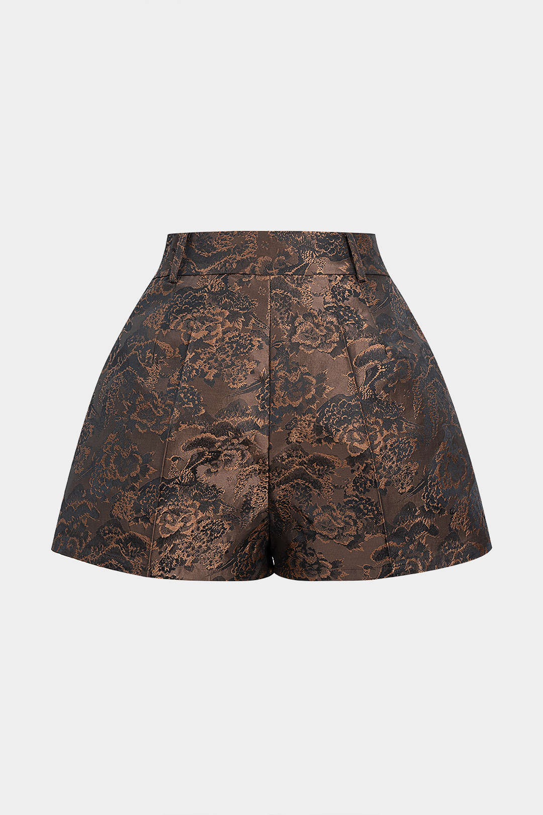 Jacquard Wide Leg Shorts - Weenar