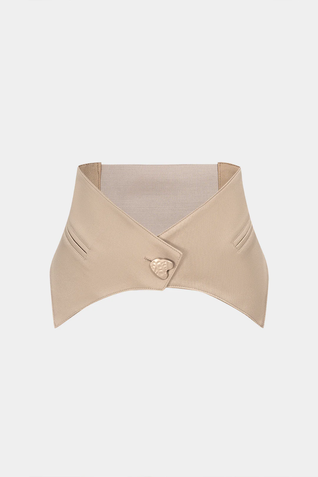 Irregular Button Corset - Weenar