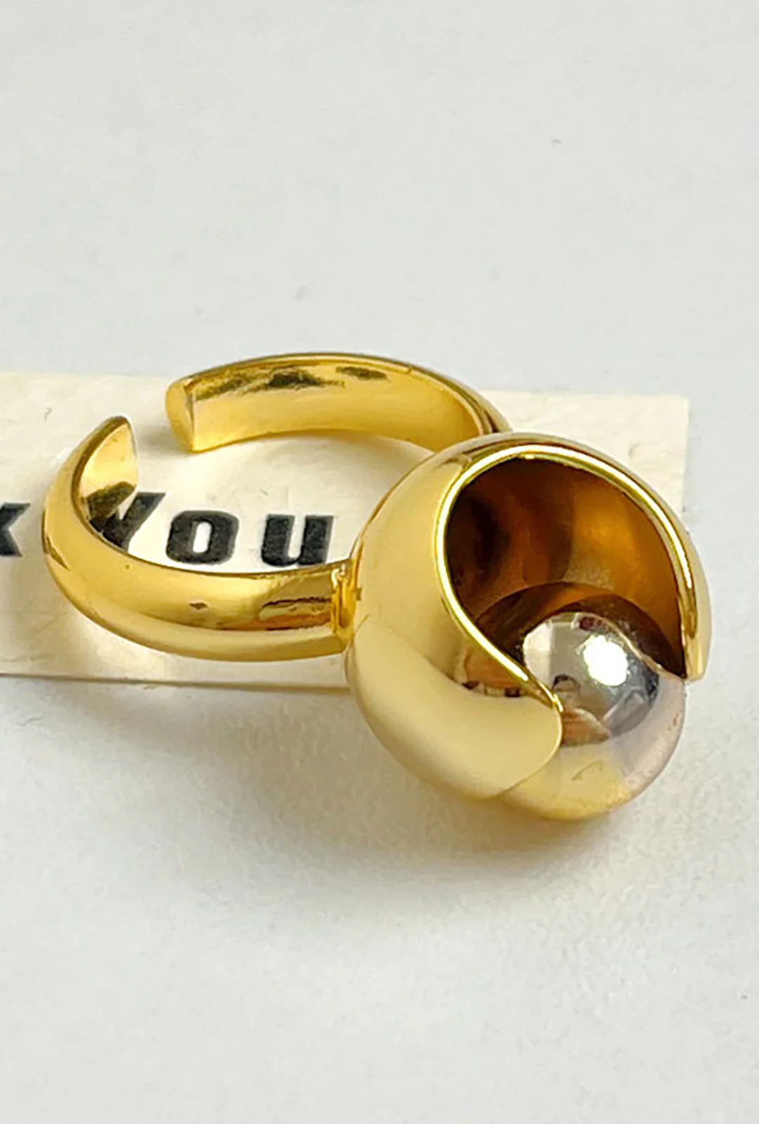 Metal Suspension Ball Open Ring - Weenar