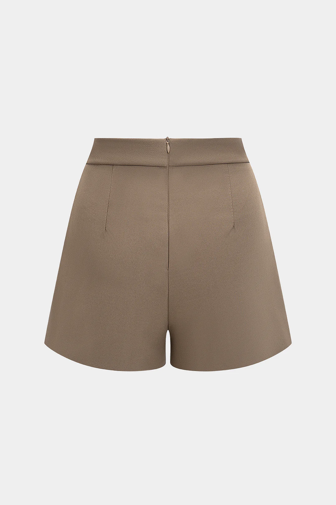 Chain Decor High Waist Shorts - Weenar