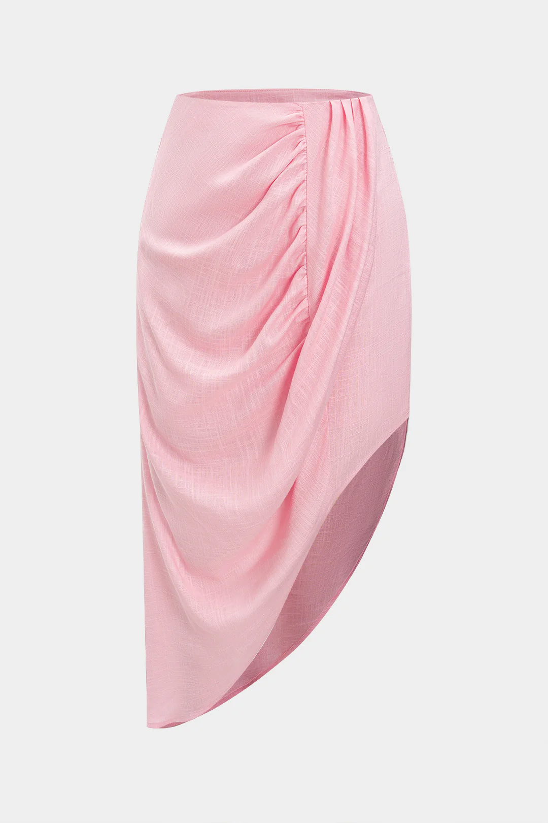 Linen Ruched Skirt - Weenar