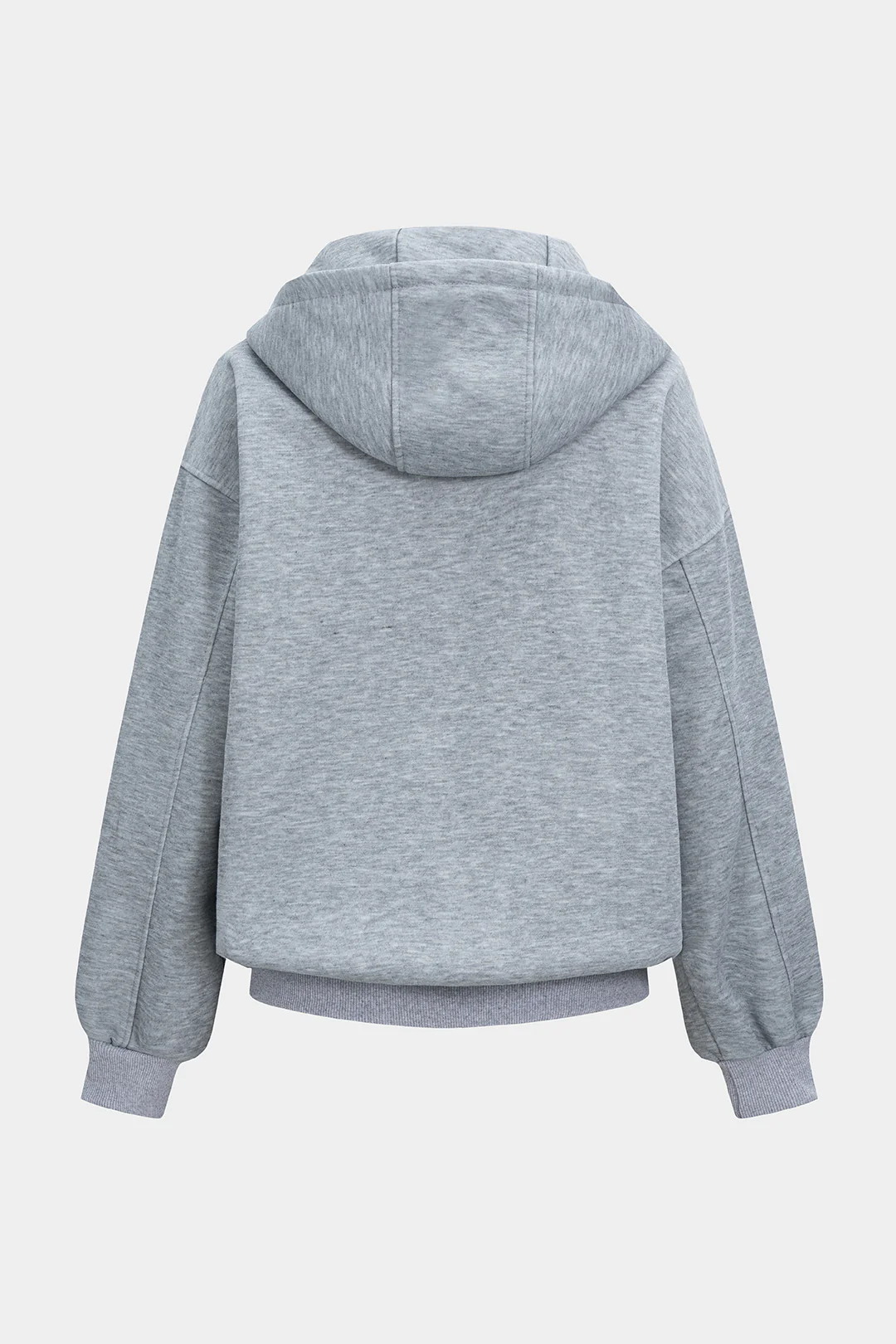 Zipper Long-Sleeve Hoodie - Weenar