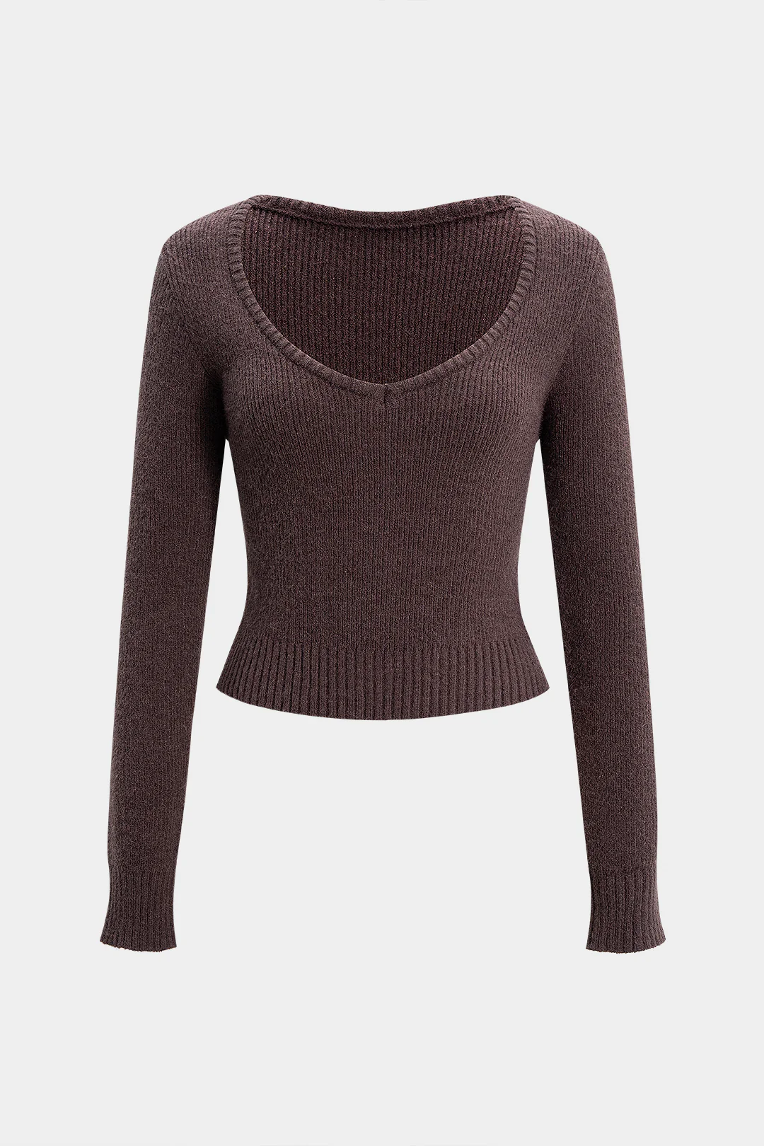 Knit Long-Sleeve Top - Weenar