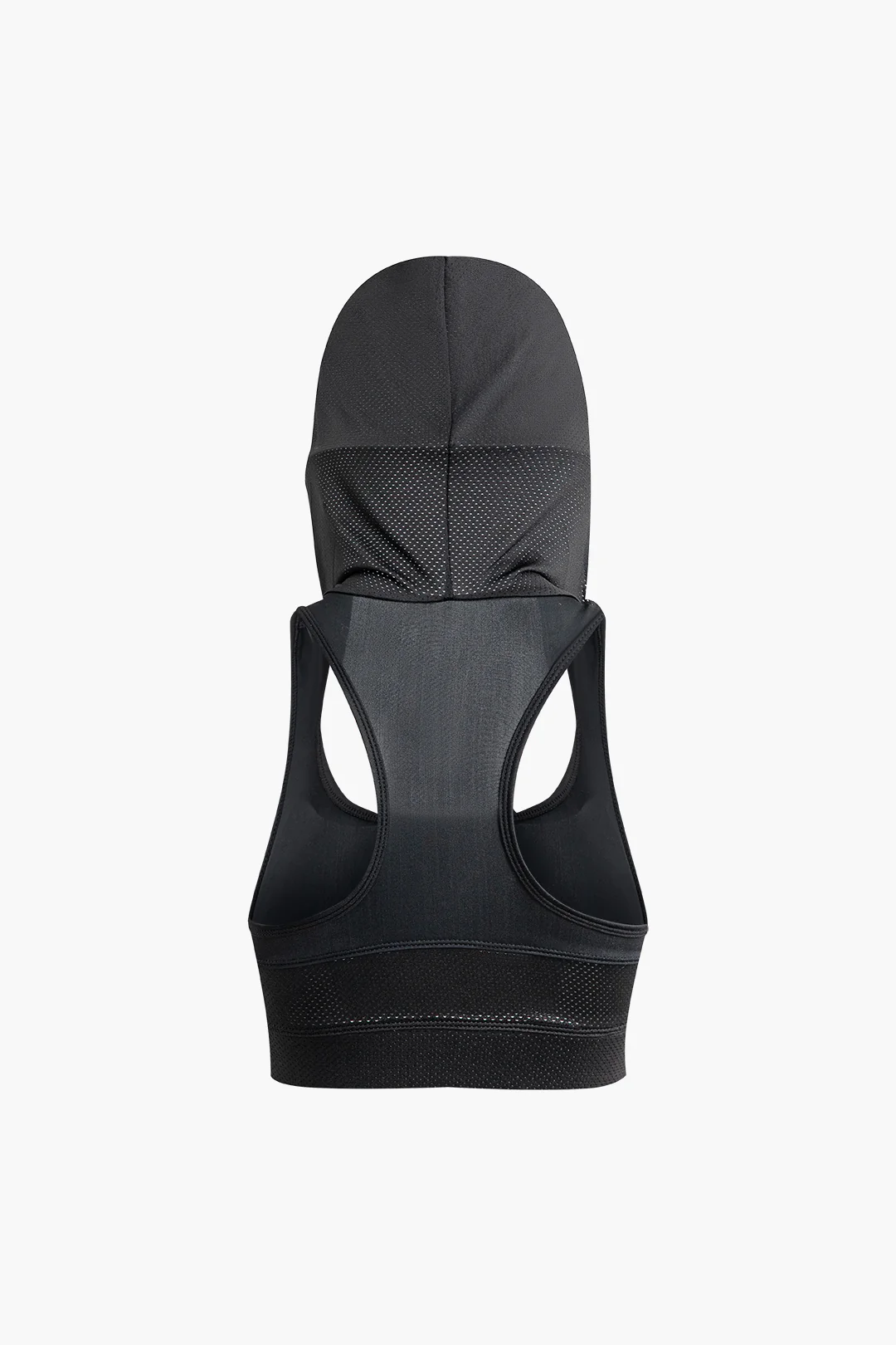 Solid Hooded Sports Bra - Weenar