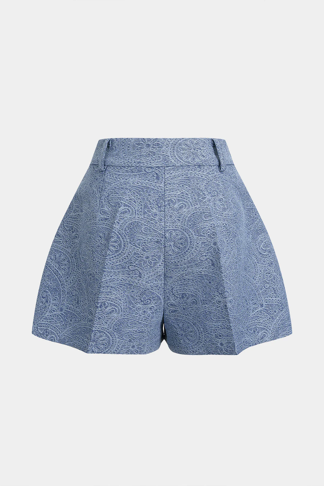 Denim Wide Leg Shorts - Weenar