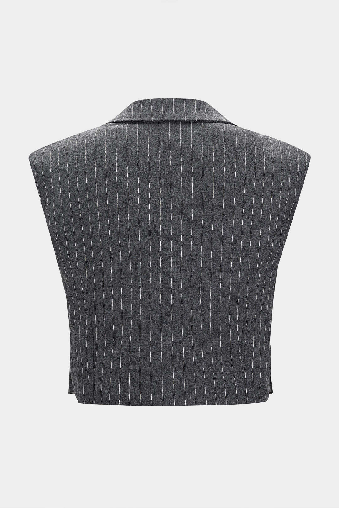 Stripes Print Button Vest - Weenar