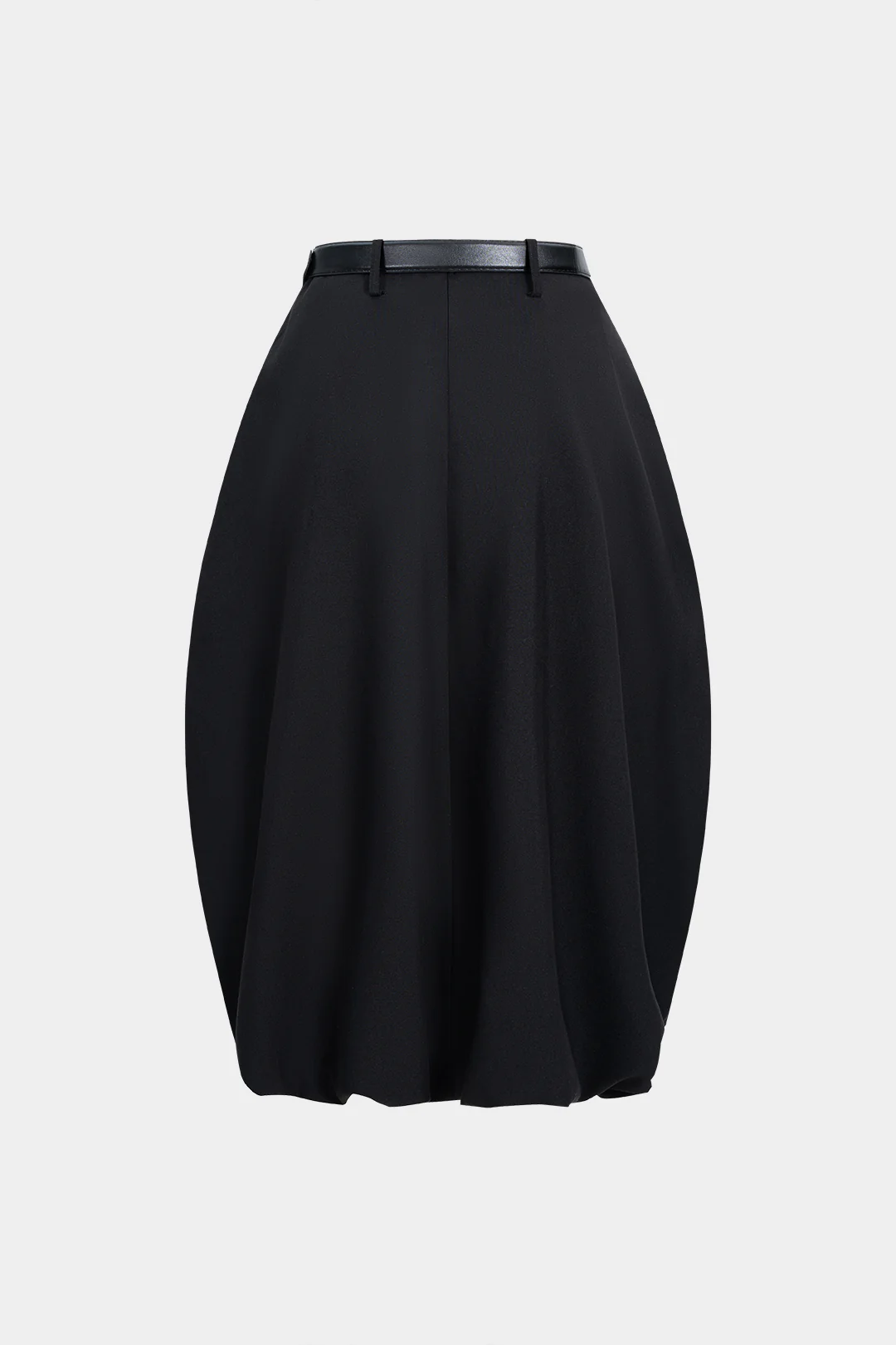 Belted Ruched Skirt - Weenar