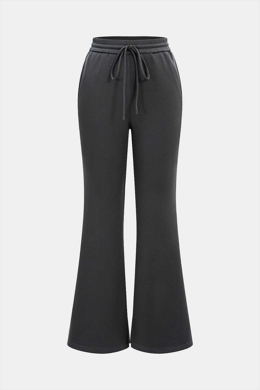 Solid Tie-Up Trousers - Weenar