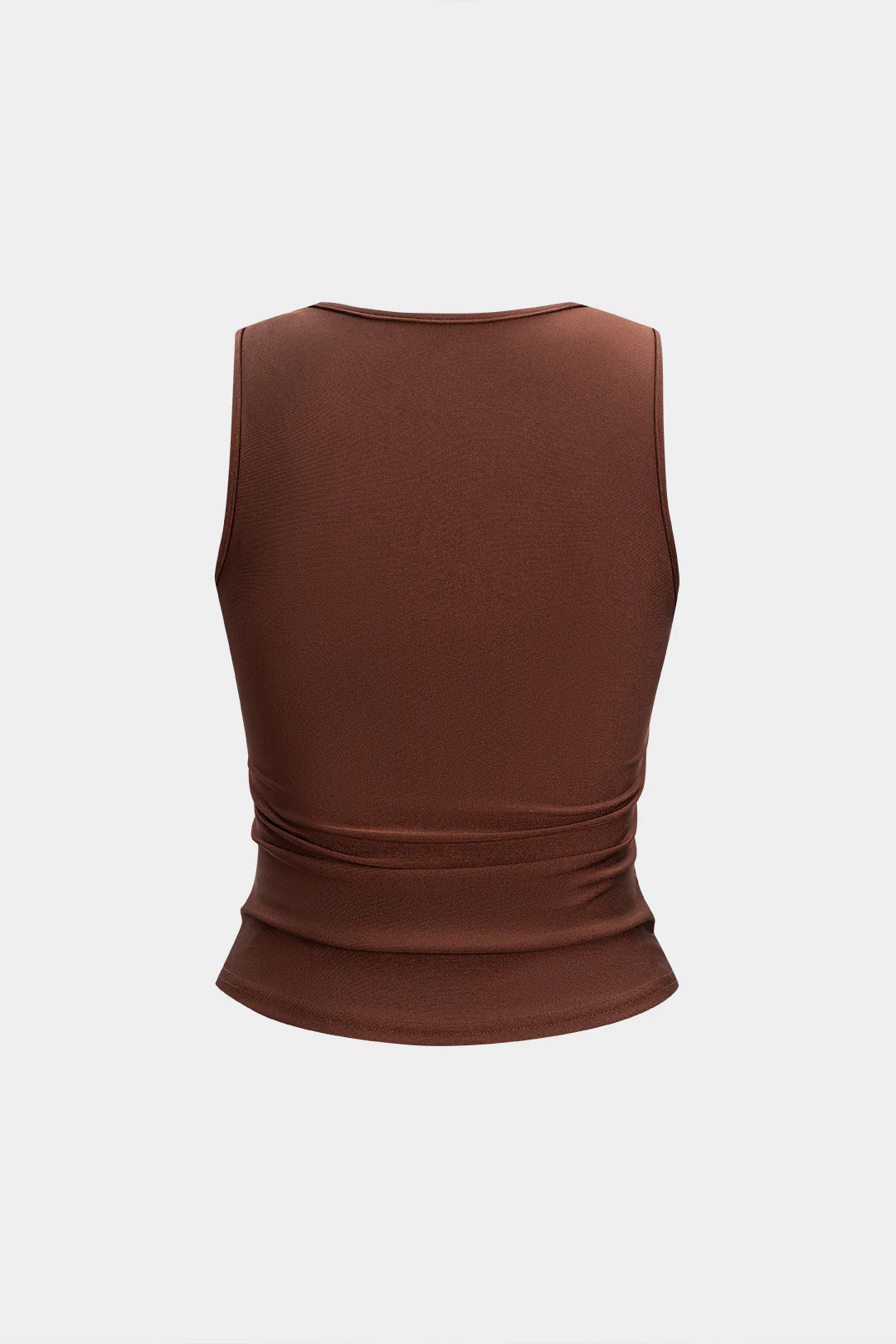 Metallic Asymmetrical Tank Top - Weenar