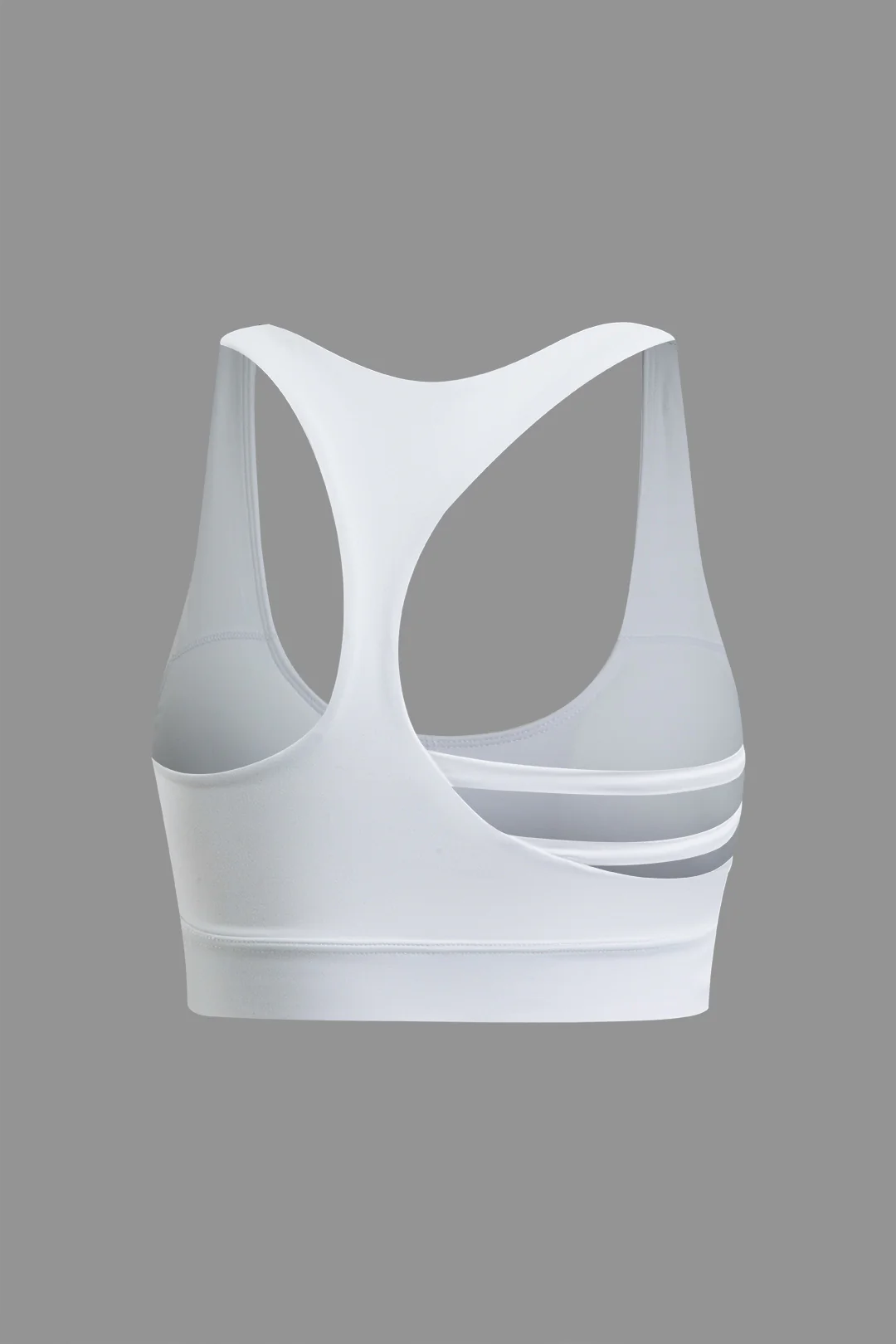 Asymmetrical Backless Sports Bra - Weenar