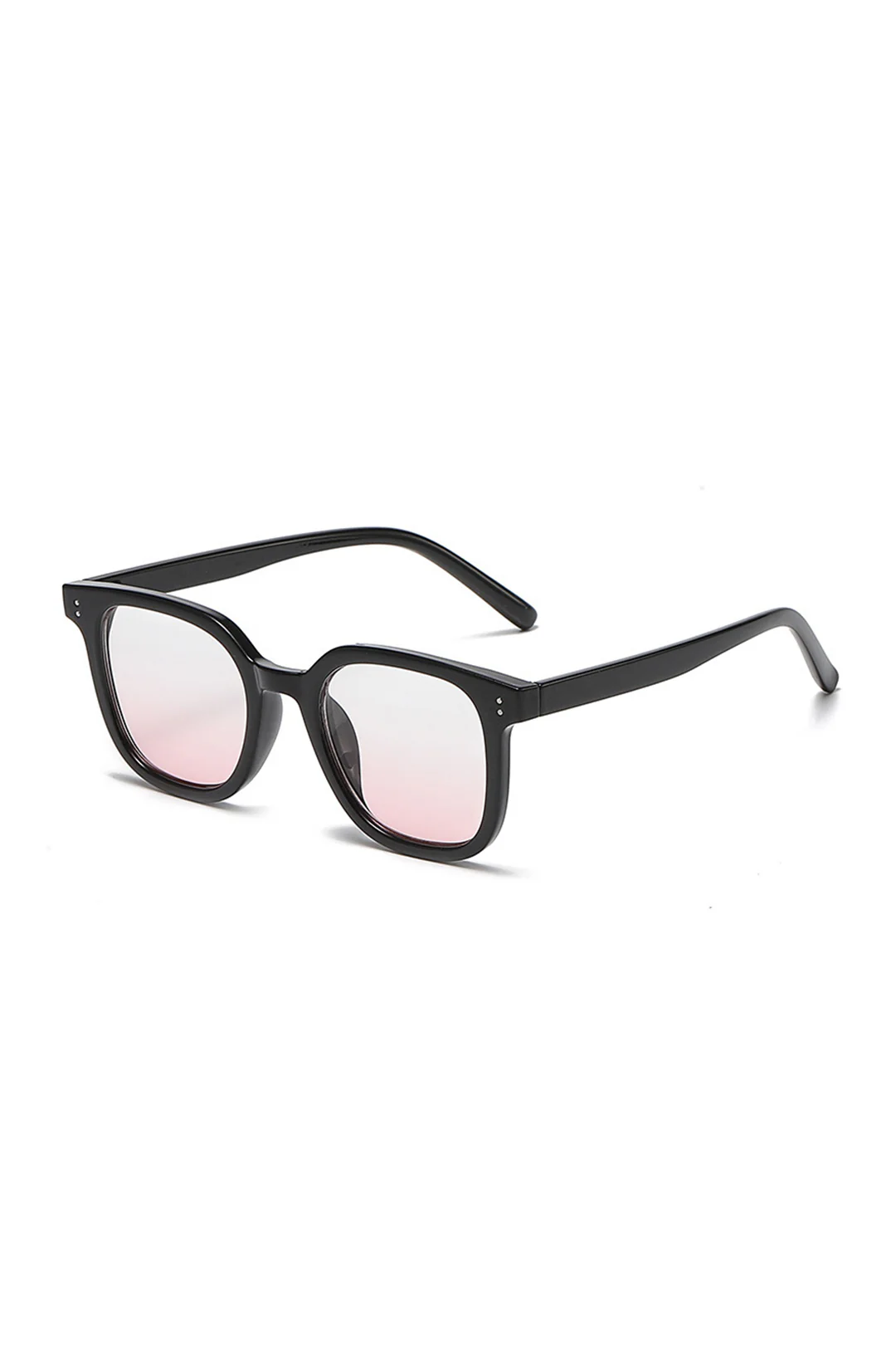 Gradient Blusher Black Frame Sunglass - Weenar
