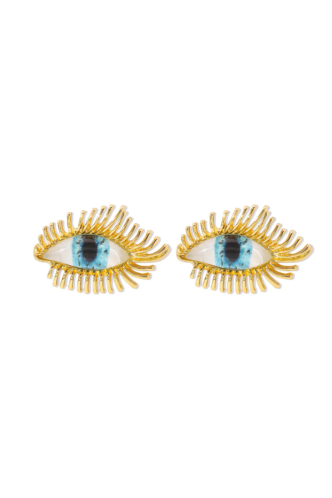 Alloy Demon Eye Earrings - Weenar