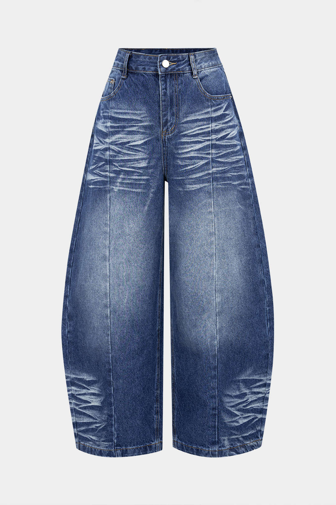Denim Barrel Jeans - Weenar