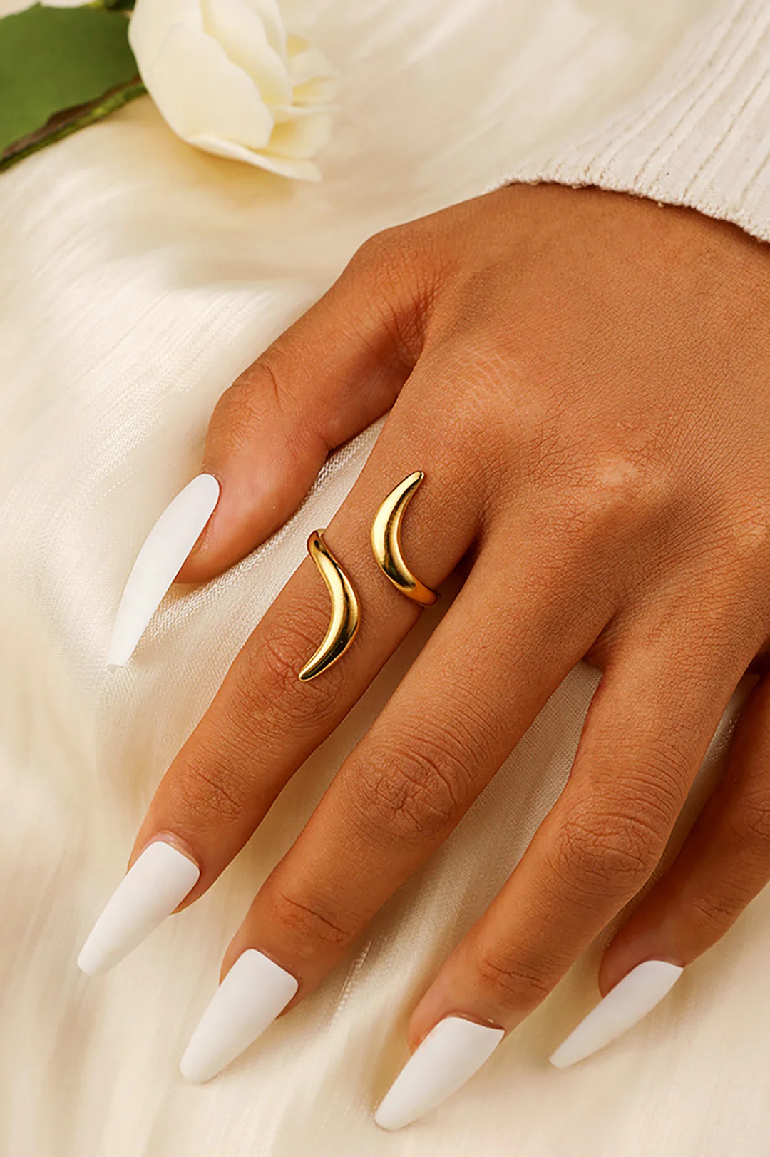 Geometric Open Ring - Weenar