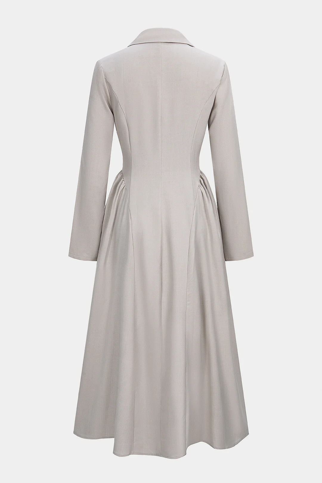 V-Neck Long Sleeve Maxi Dress - Weenar