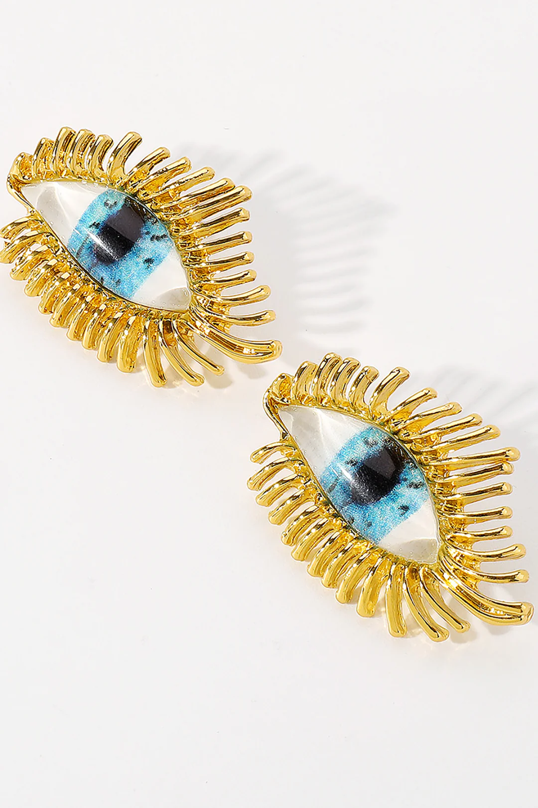 Alloy Demon Eye Earrings - Weenar