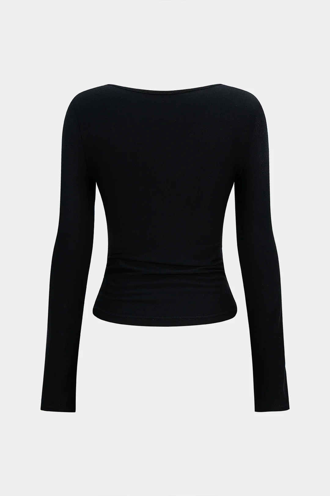 Ruched Long-Sleeve Top - Weenar