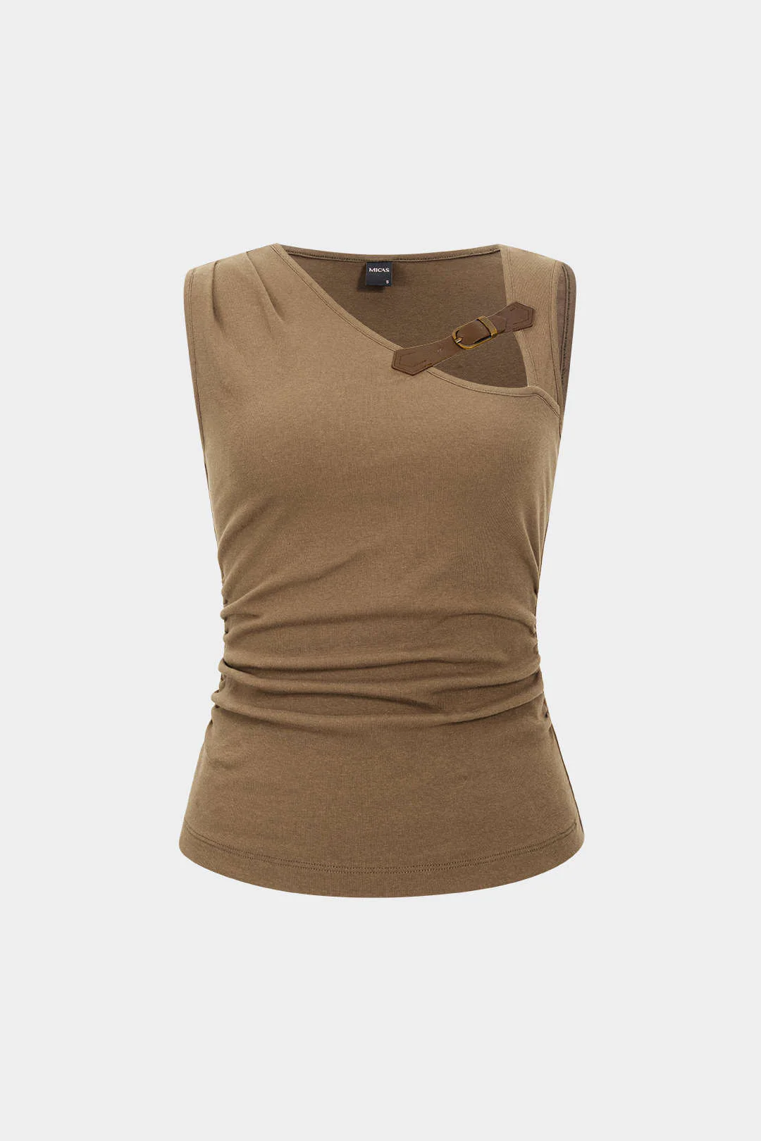 Patchwork Sleeveless Tank Top - Weenar