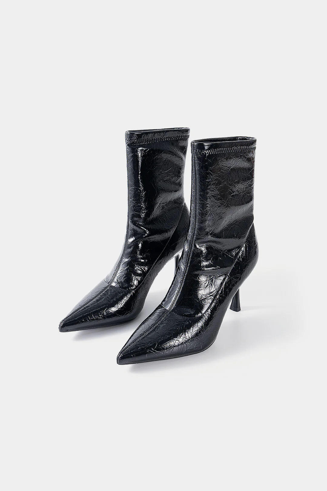 Pointed Toe Ankle Boots - Weenar