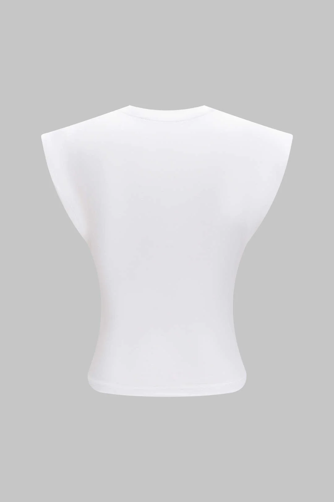 Solid Twist Round Neck T-Shirt - Weenar