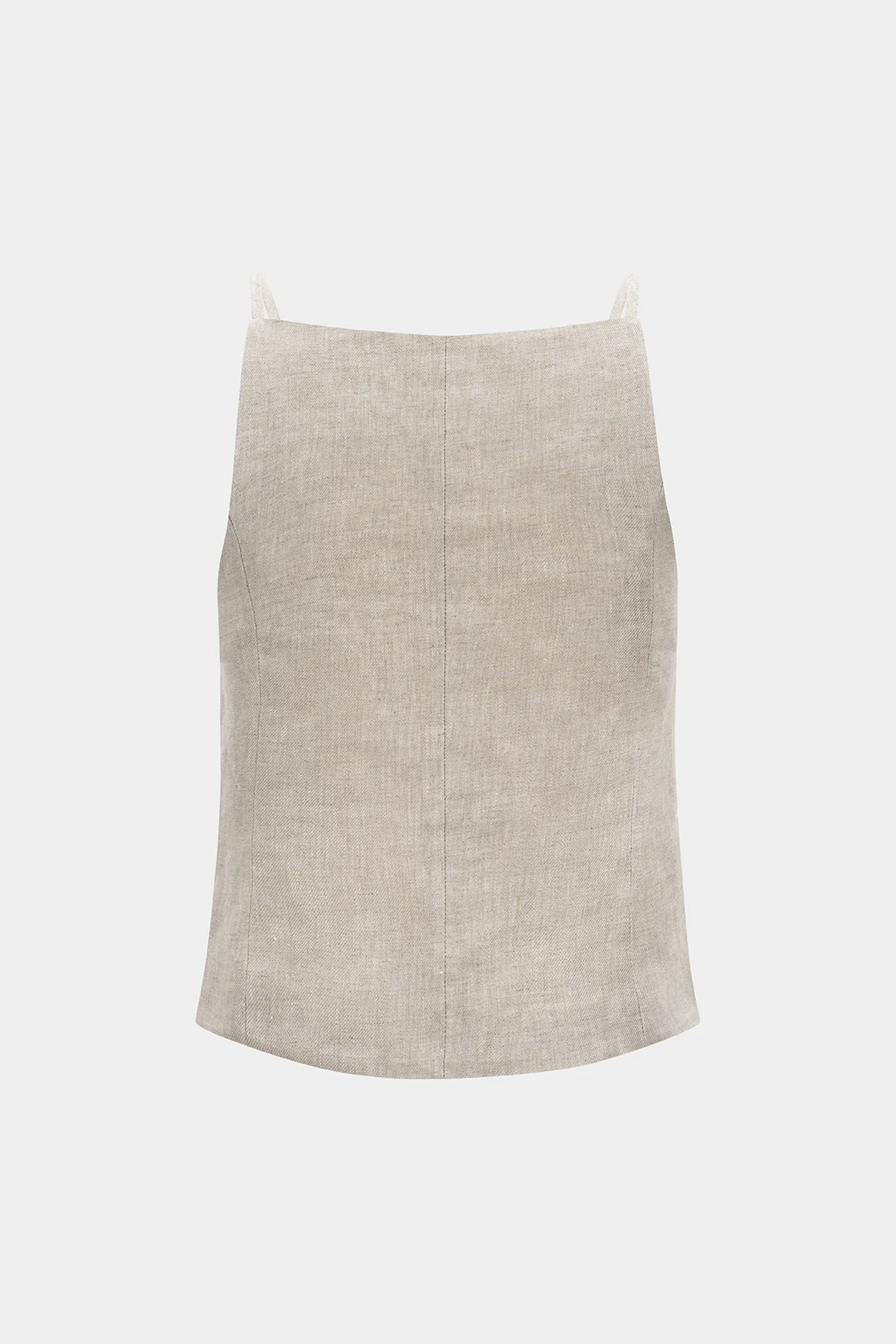 Linen Pocket Button Vest - Weenar