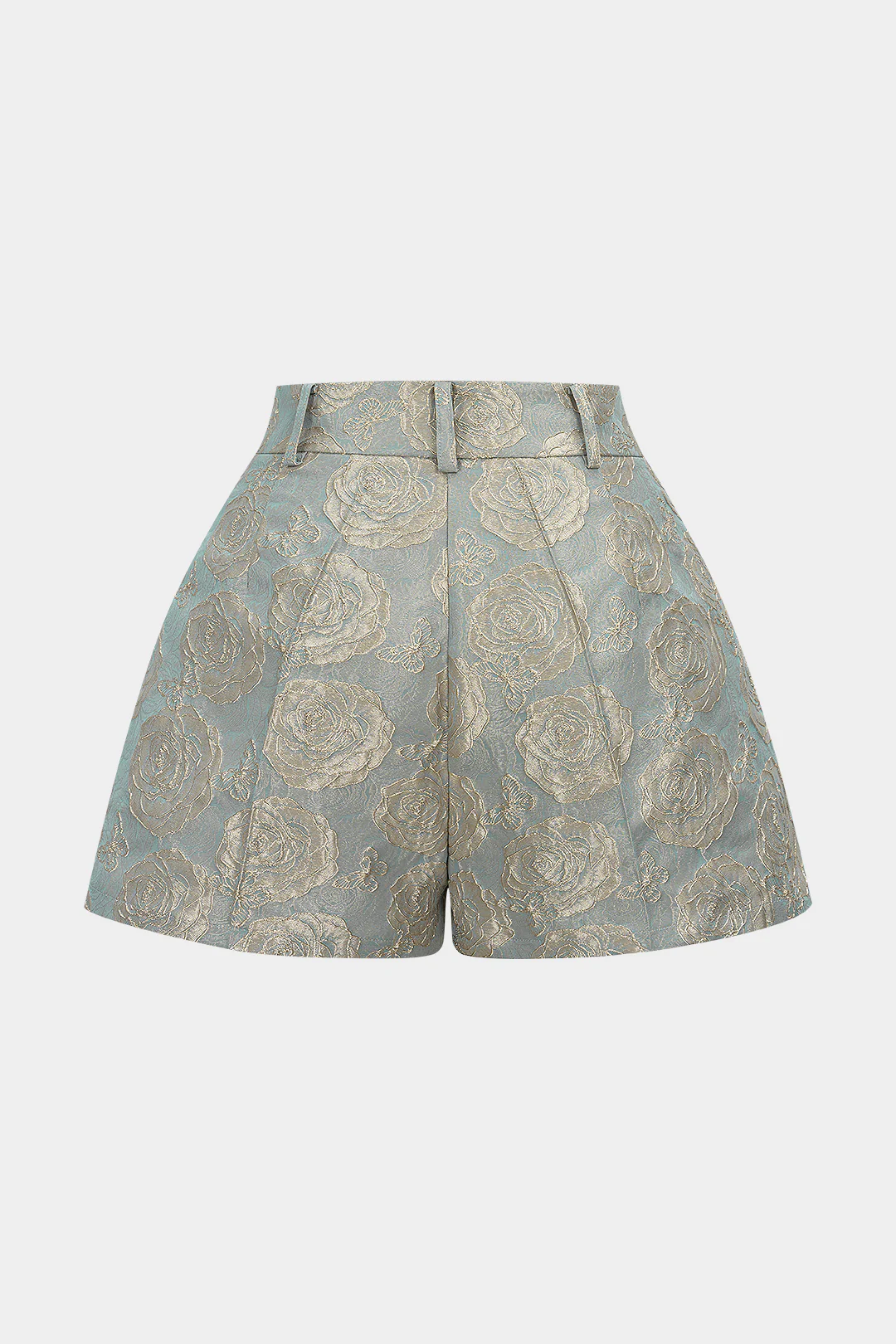 Jacquard Wide Leg Shorts - Weenar