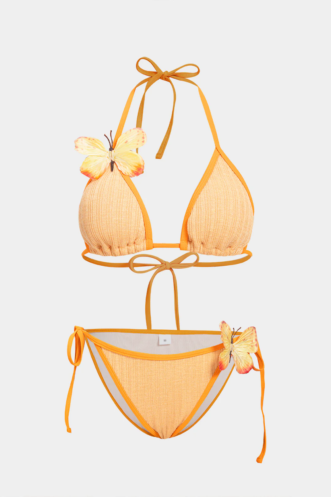 3D Butterfly Tie-Up Bikini Set - Weenar