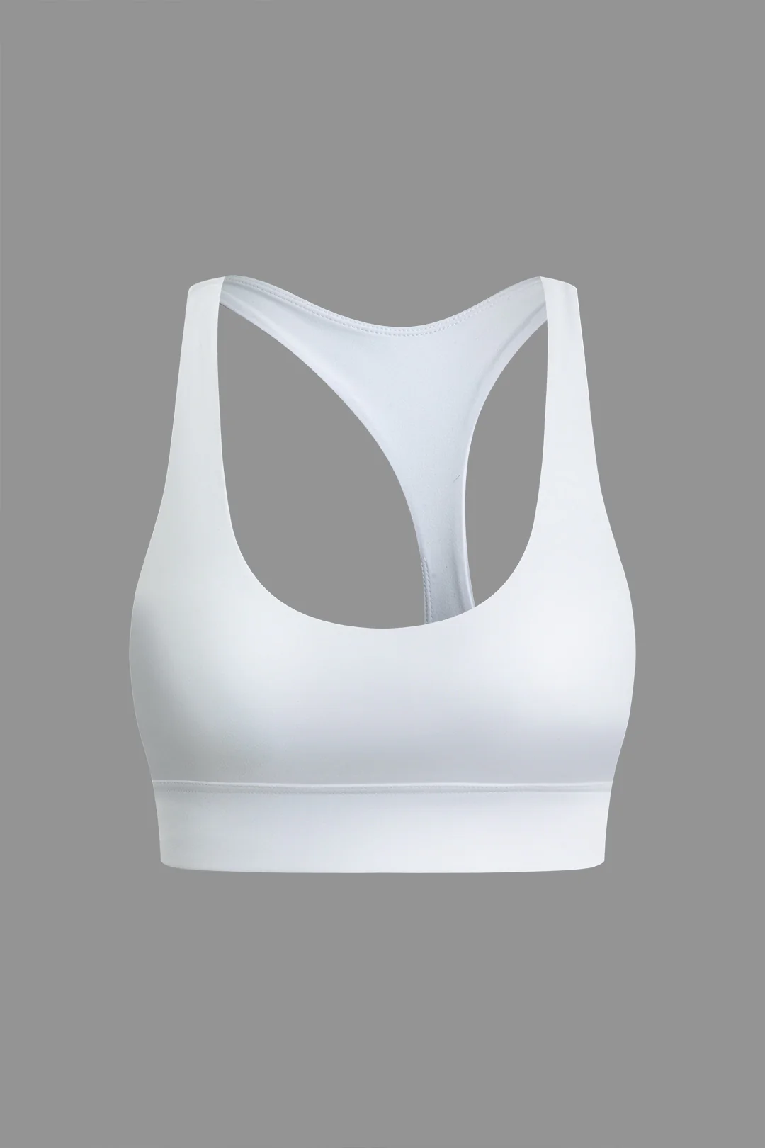 Asymmetrical Backless Sports Bra - Weenar