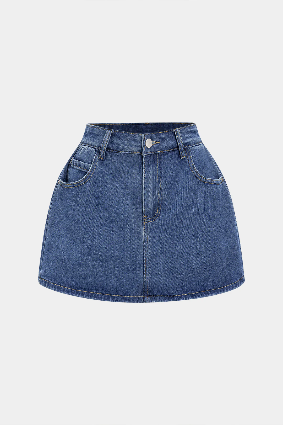 Denim A-Line Skirt - Weenar