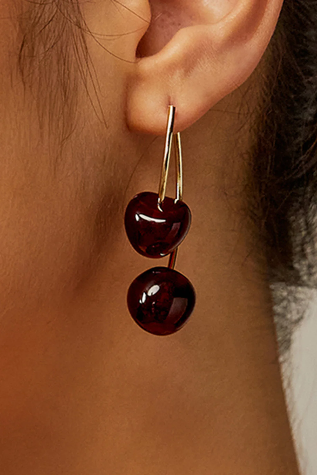 Cherry Design Earrings - Weenar