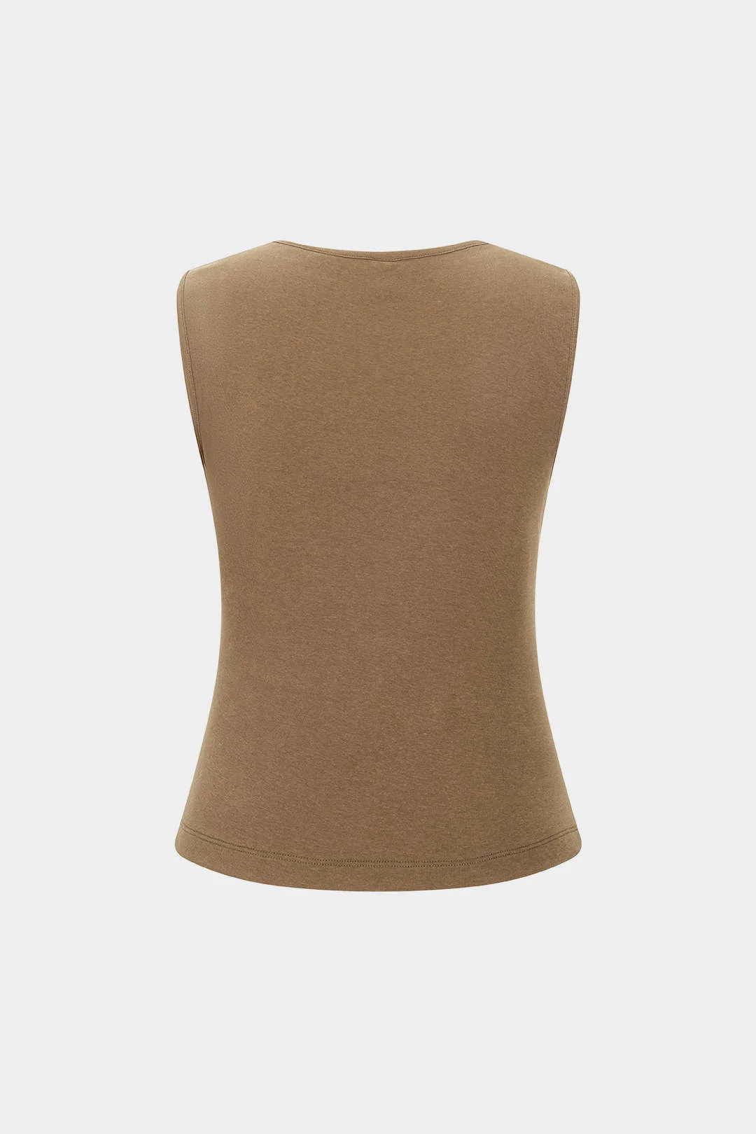 Patchwork Sleeveless Tank Top - Weenar