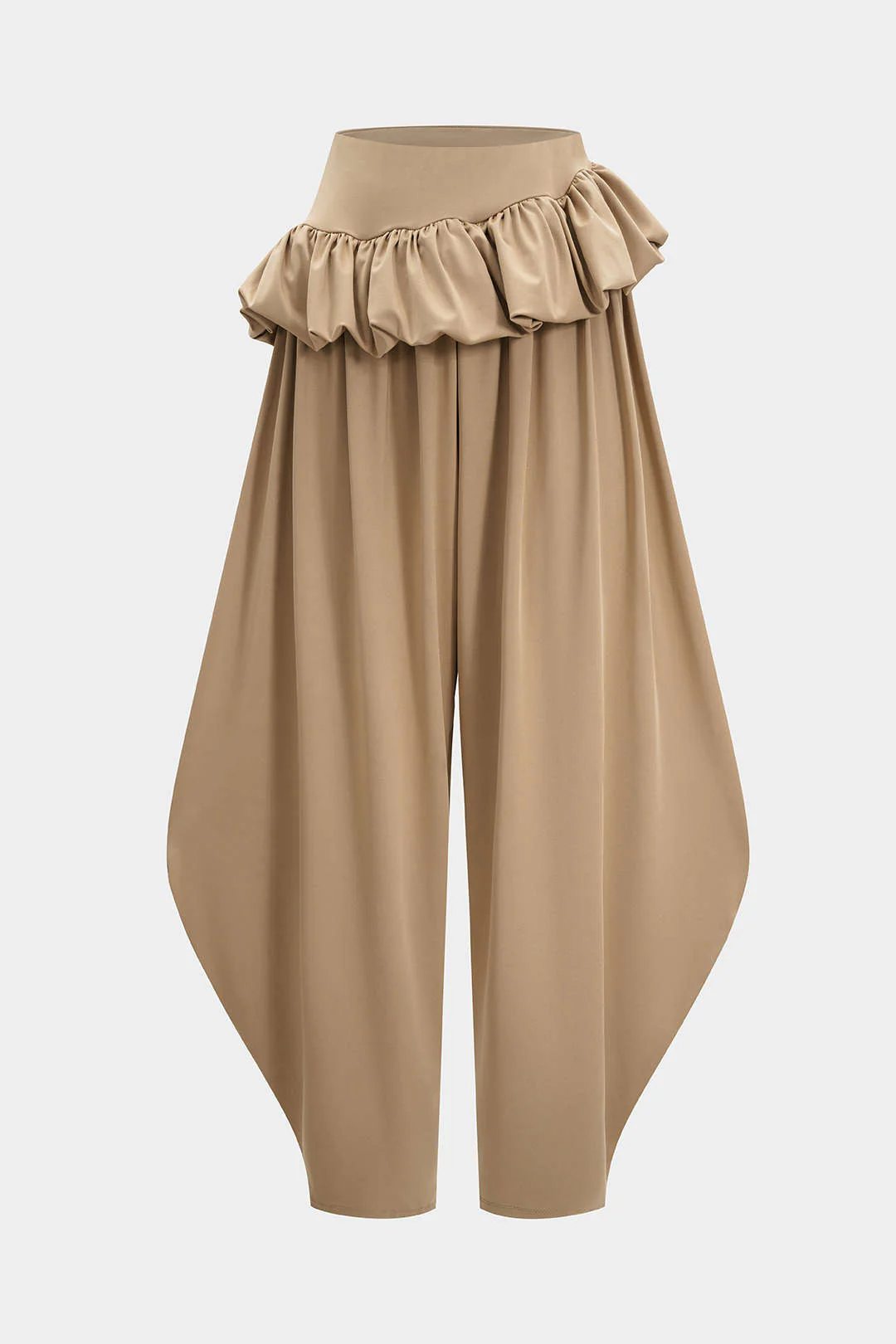 Ruched Twist Knot Trousers - Weenar