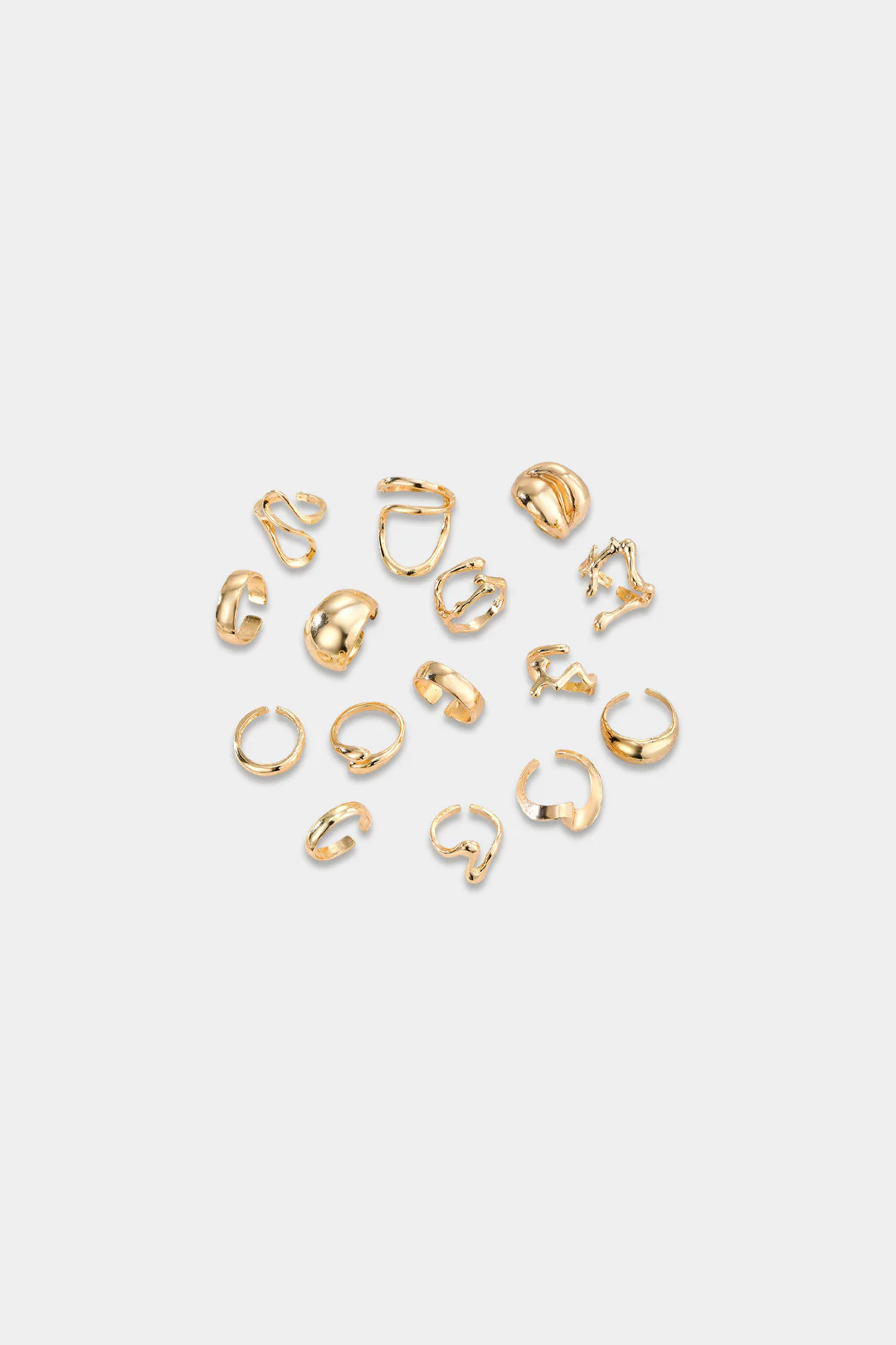 Metal Irregular Rings - Weenar