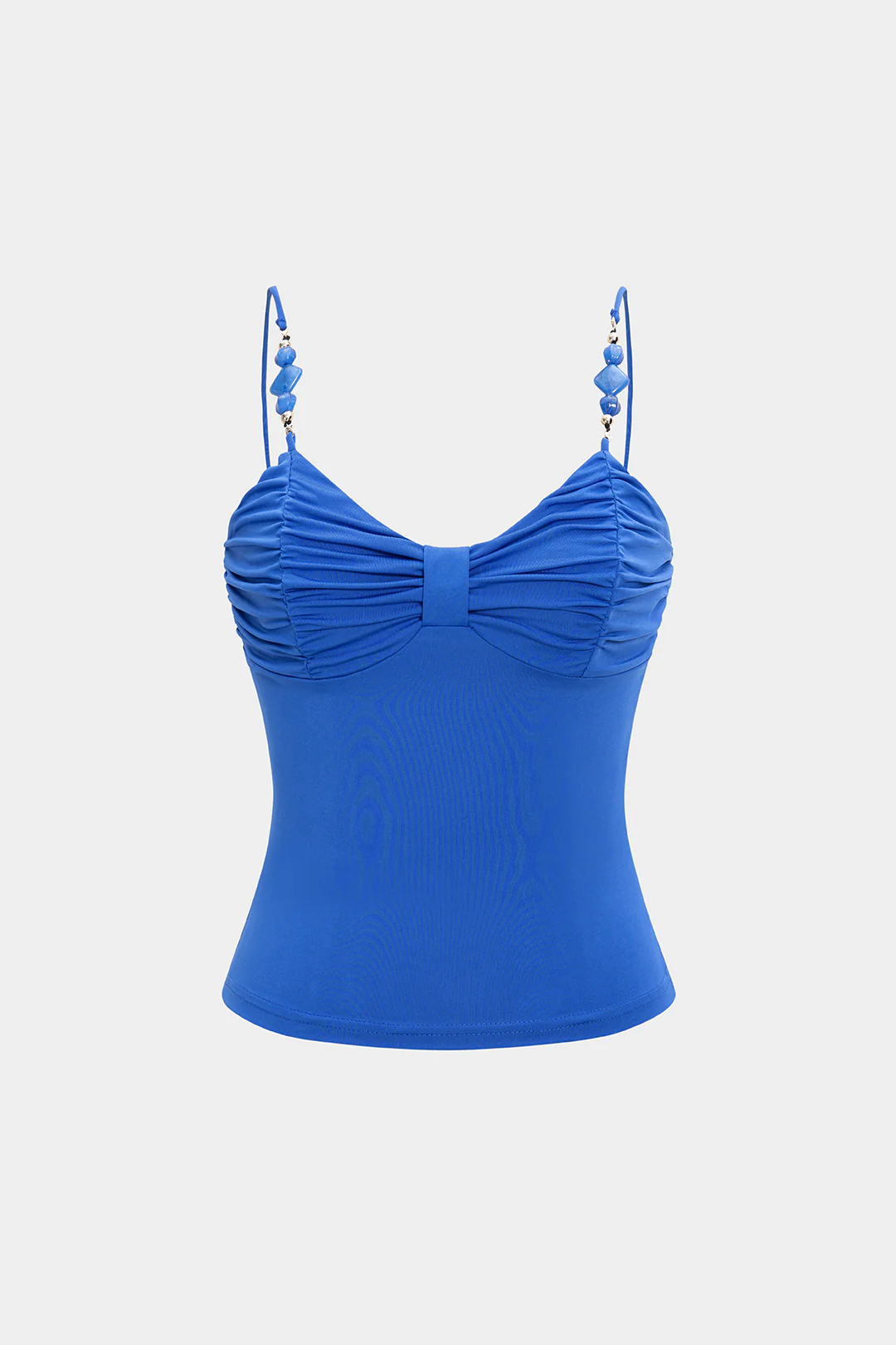 Ruched Beaded Cami Top - Weenar