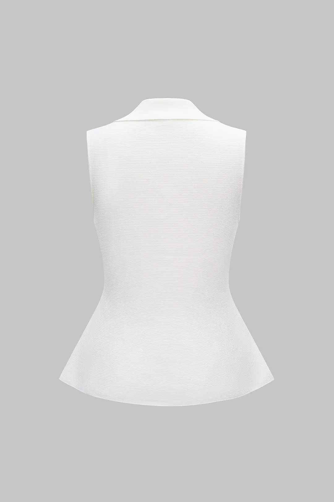 Knit Button Detail Vest - Weenar