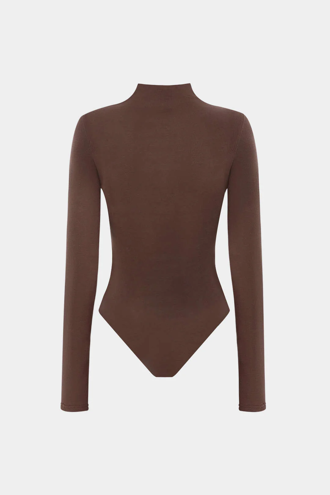 Ruched Crossed Asymmetrical Long Sleeve Bodysuit - Weenar