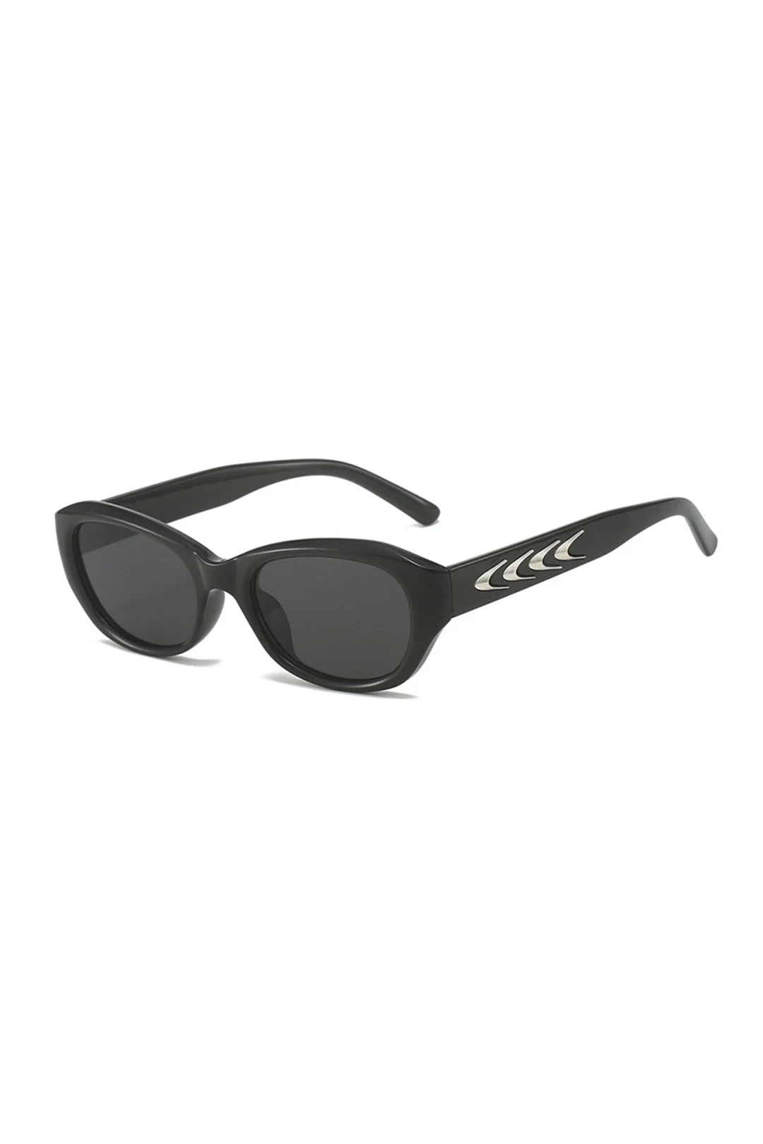 Cat-Eye Irregular Small Frame Sunglasses - Weenar