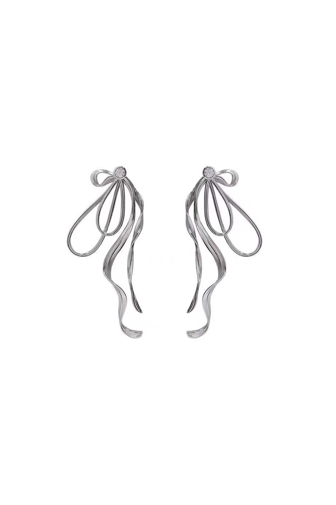 Metal Irregular Earrings - Weenar