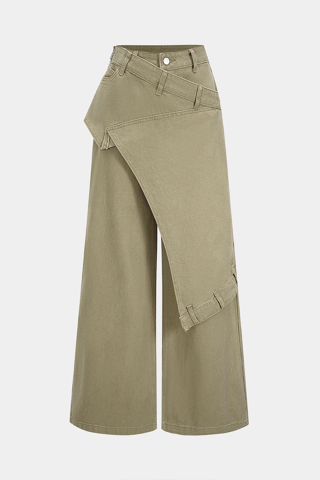 Denim Asymmetrical Jeans - Weenar