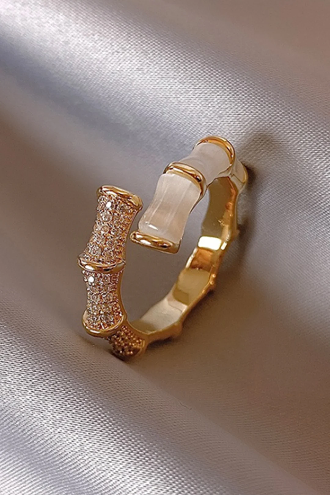 Bamboo Joint Design Ring - Weenar