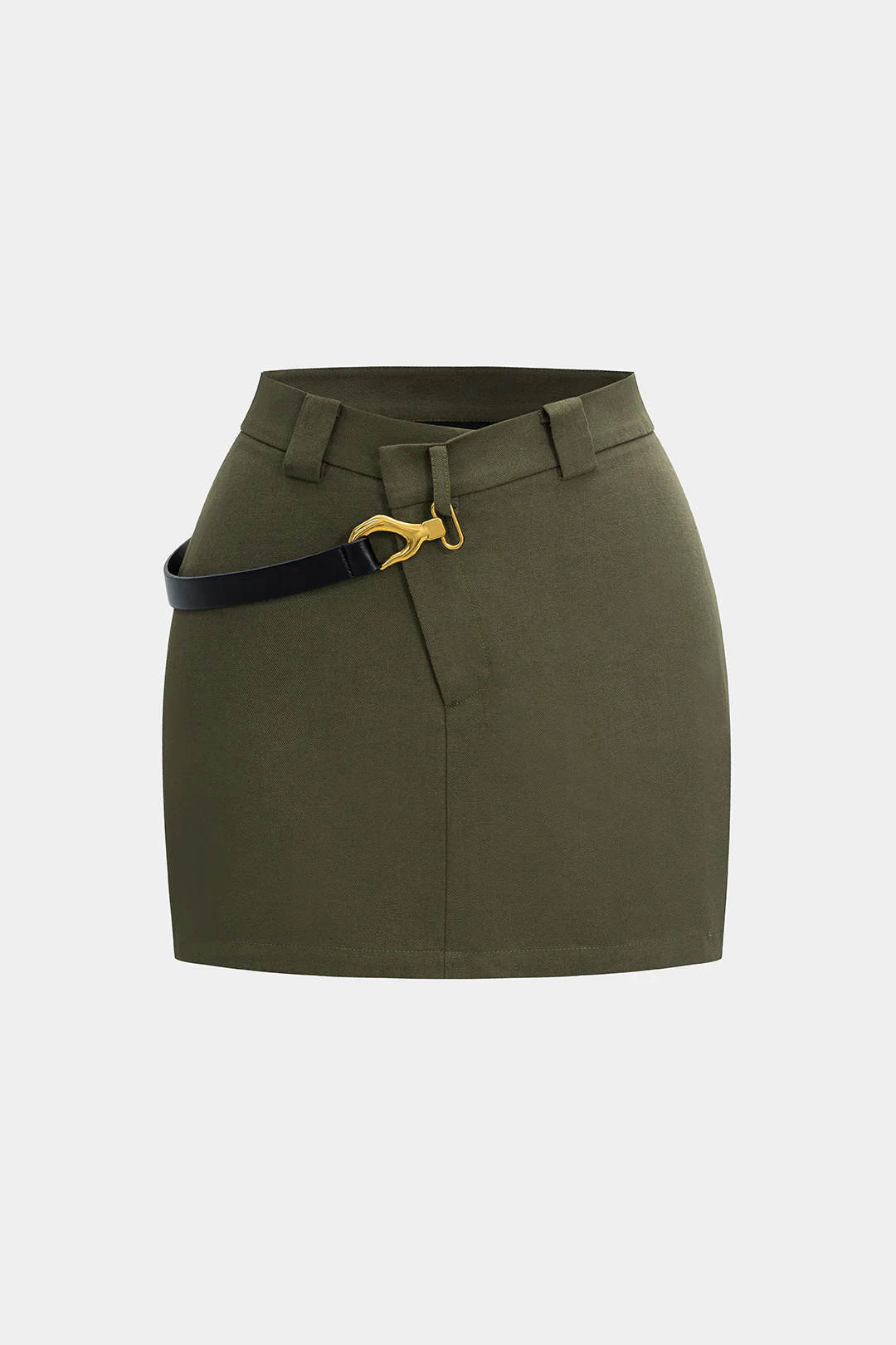 Metallic Asymmetrical Skirt - Weenar