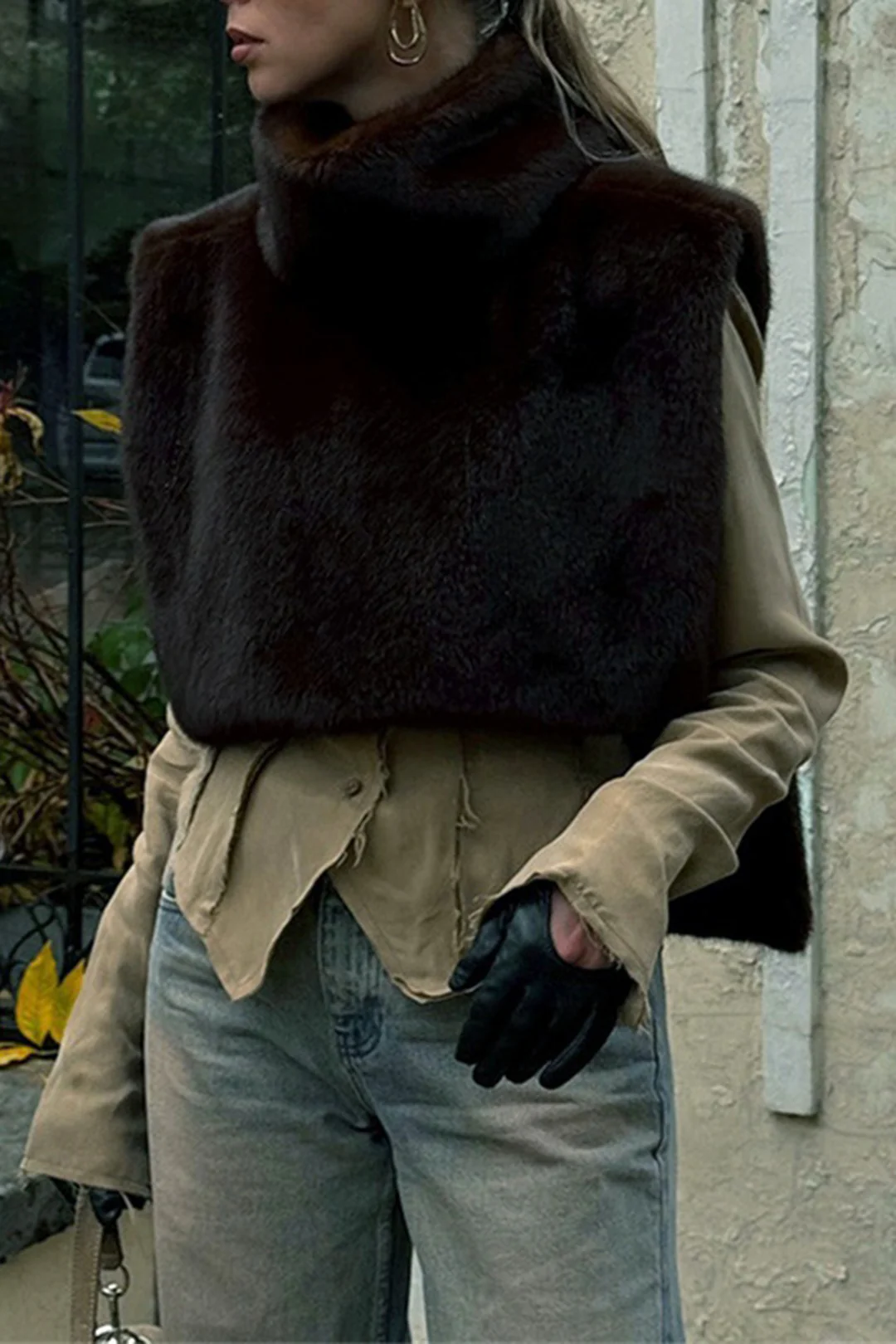 Faux Fur Tank Vest - Weenar